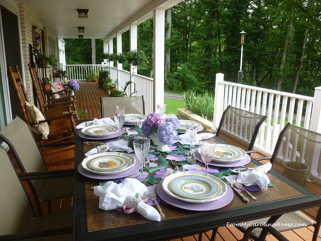 Al Fresco Tablescape at FromMyCarolinaHome.com