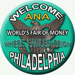 2018 Philadelphia ANA volunteer button