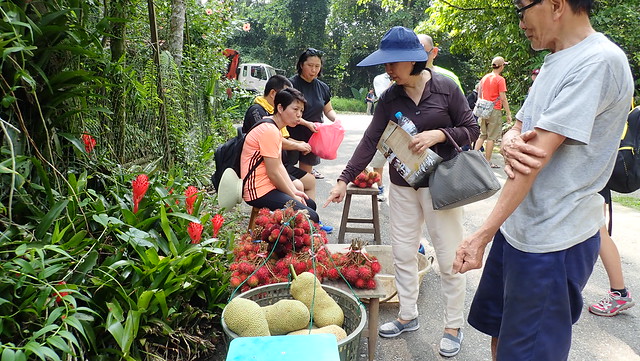 Local fruits for sale at Pulau Ubin