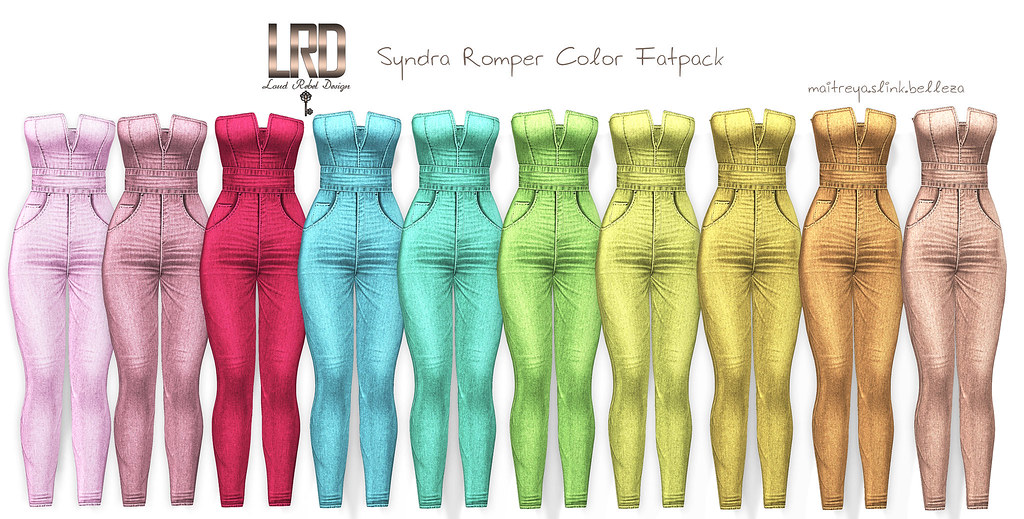 LRD Syndra romper color Fatpack
