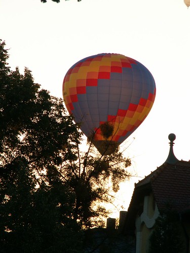 In eines Traumes Schweben der Heissluftballon in Dresden der mein Herz umschliet