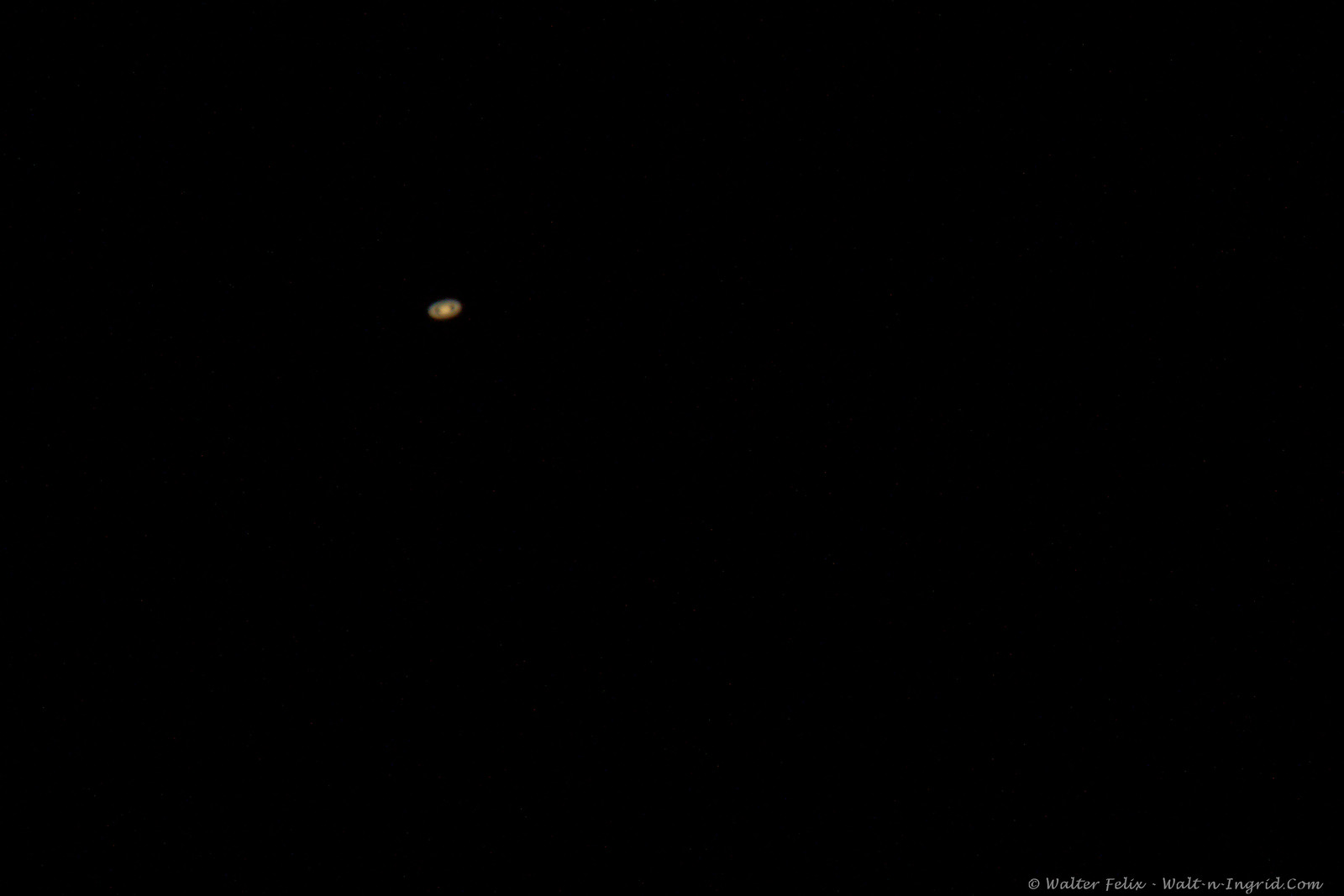 Saturn from 858 Million Miles Away