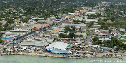 savannalamar downtown westmoreland town aerial jamaica caribbean travel vacation tourism island aerialphoto realestate land property coast ocean city port sav jm 16794264021