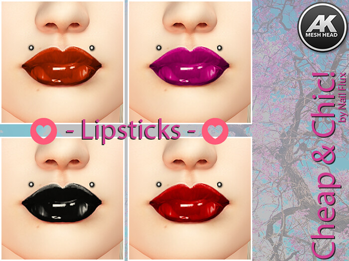 Cheap & Chic! Lipsticks applier -Spring Gift- [AK Mesh Head]