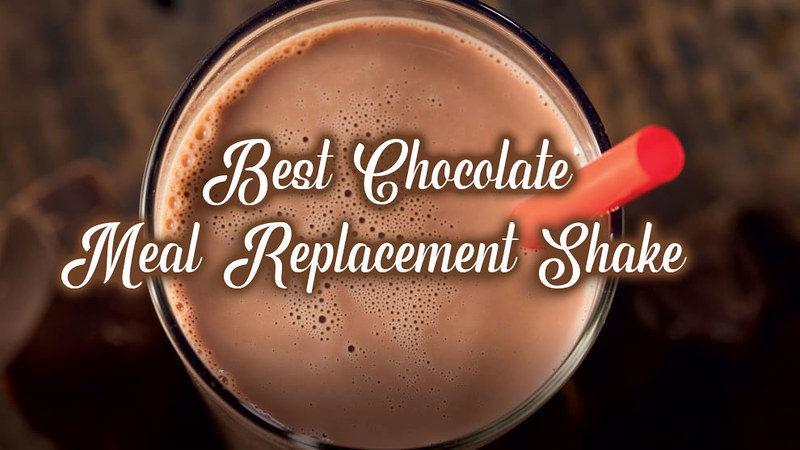 Chocolate meal replacement shake