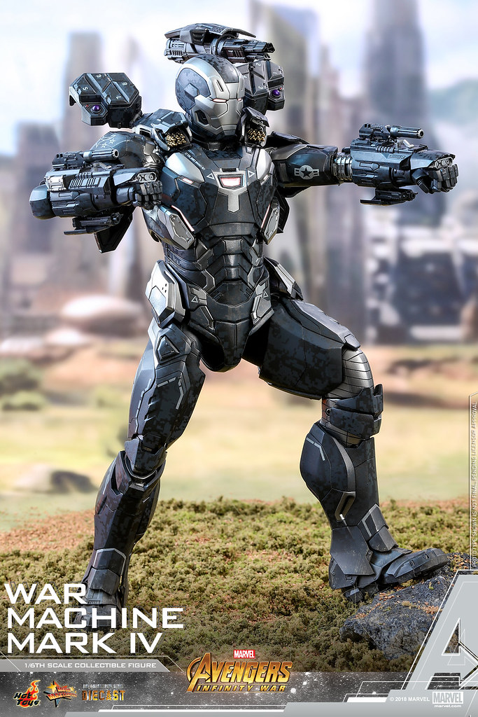 Hot Toys War Machine Iv 16 Scale Figure Avengers