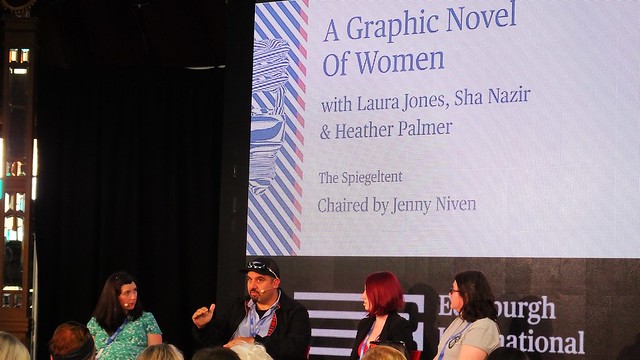 Edinburgh International Book Festival 2018 - A Graphic Novel of Women 01