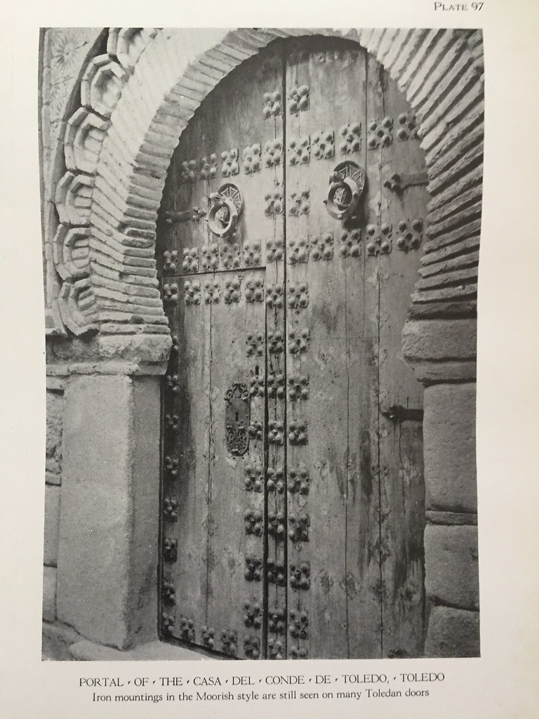 Palacio de Benacazón hacia 1925. Fotografía de Arthur Byne publicada en su libro "Provincial Houses in Spain".