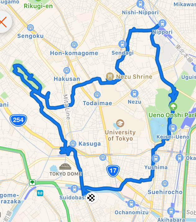 Tokyo loop ride