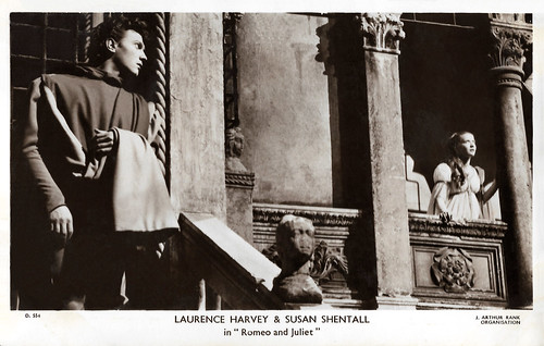 Laurence Harvey and Susan Shentall in Romeo and Juliet (1954)