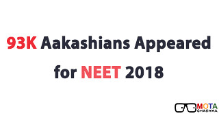 93000 Aakash Students Appeared in NEET 2018