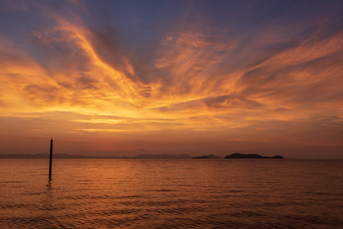 thailand sunrise cruise ocean