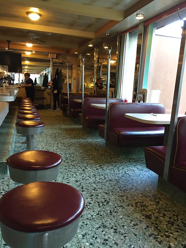 Inside the Miss Washington Diner, New Britain, CT.