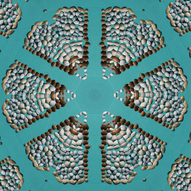 Kaleidoscoop schelpenmandala 2