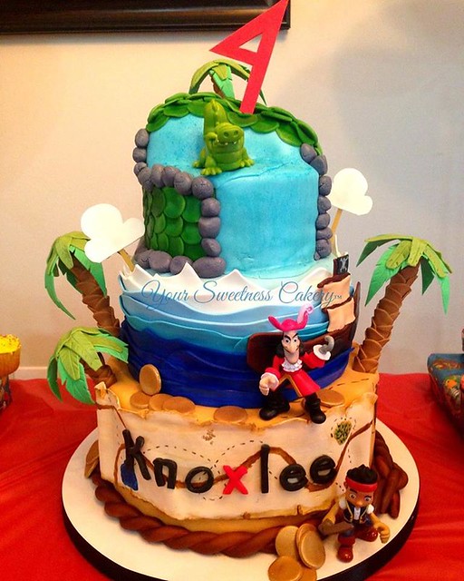 Jake and the Neverland Pirates Cake by Your Sweetness Cakery