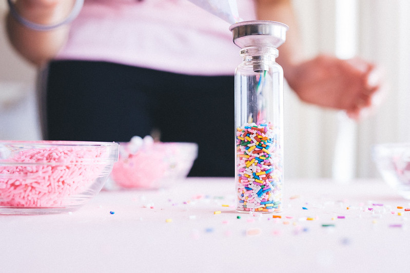 DIY Sprinkle Favours for Bridal Shower