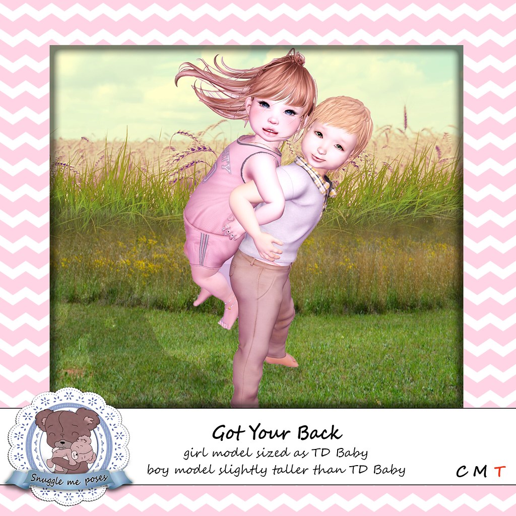 Snuggle Me Poses – Got Your Back