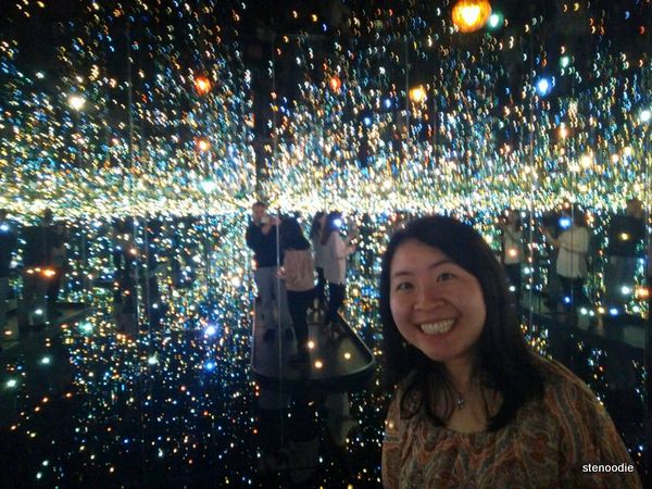 Kusama's infinity mirrored rooms