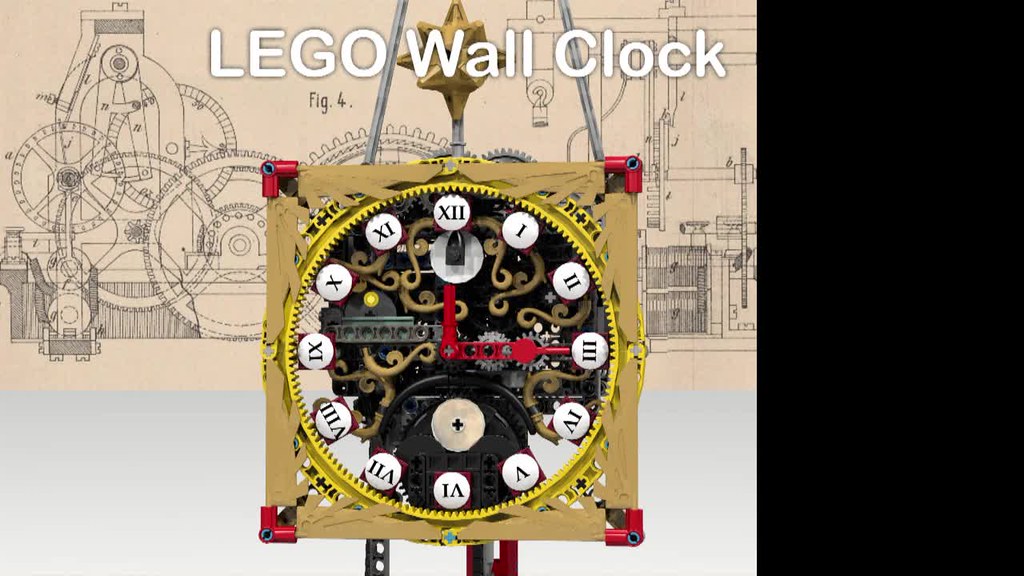 LEGO Ideas Wall Clock