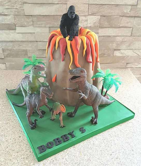 Dinosaur Cake by Spot On Cakes and Cupcakes St. Helens