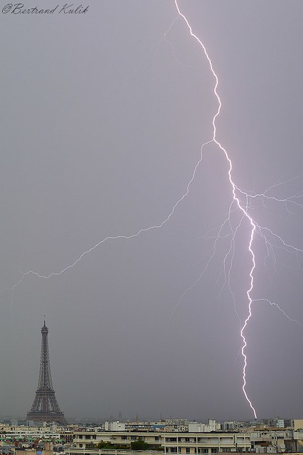 Paris sous l'orage