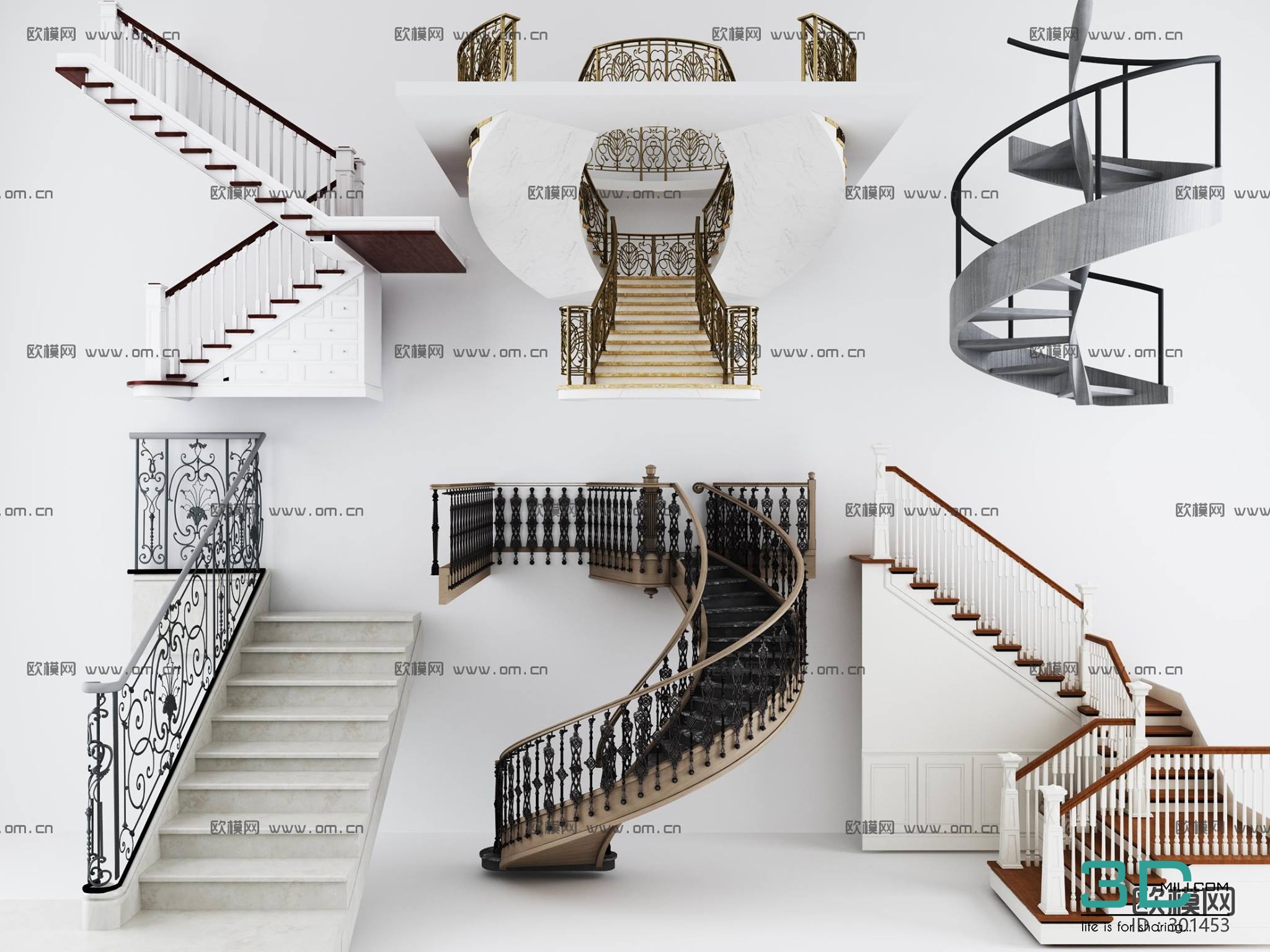 67 Staircase 3d Model Free Download 3dmili 2020 Download 3d