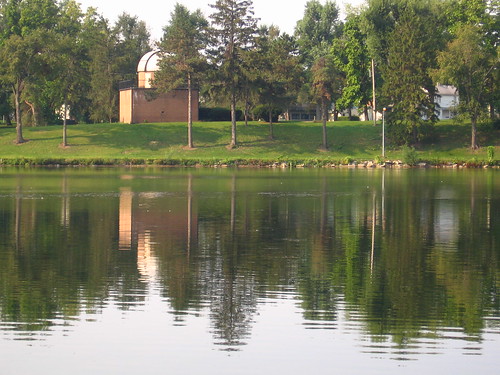 park lake reflection observatory limaohio