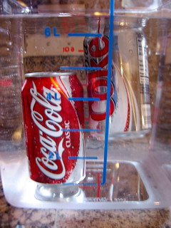 Diet Coke floats