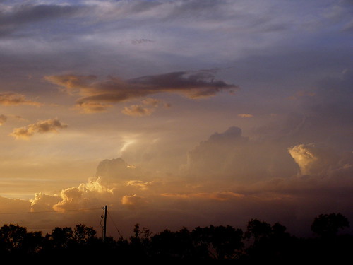 sunset sky storm weather clouds lakeftphantom