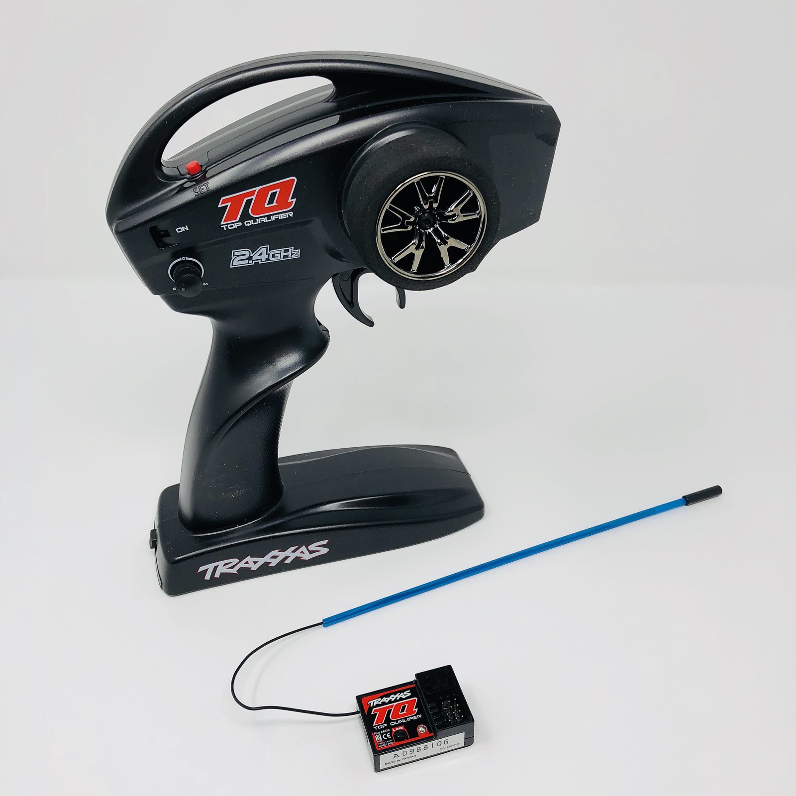 6528 Link Enabled Traxxas 2-Channel TQi 2.4GHz Transmitter Only No Box
