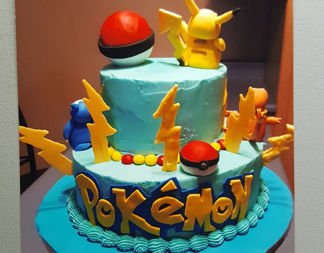 Pokemon Cake by Felicia Blake DBA as Verdie's Baked Goods