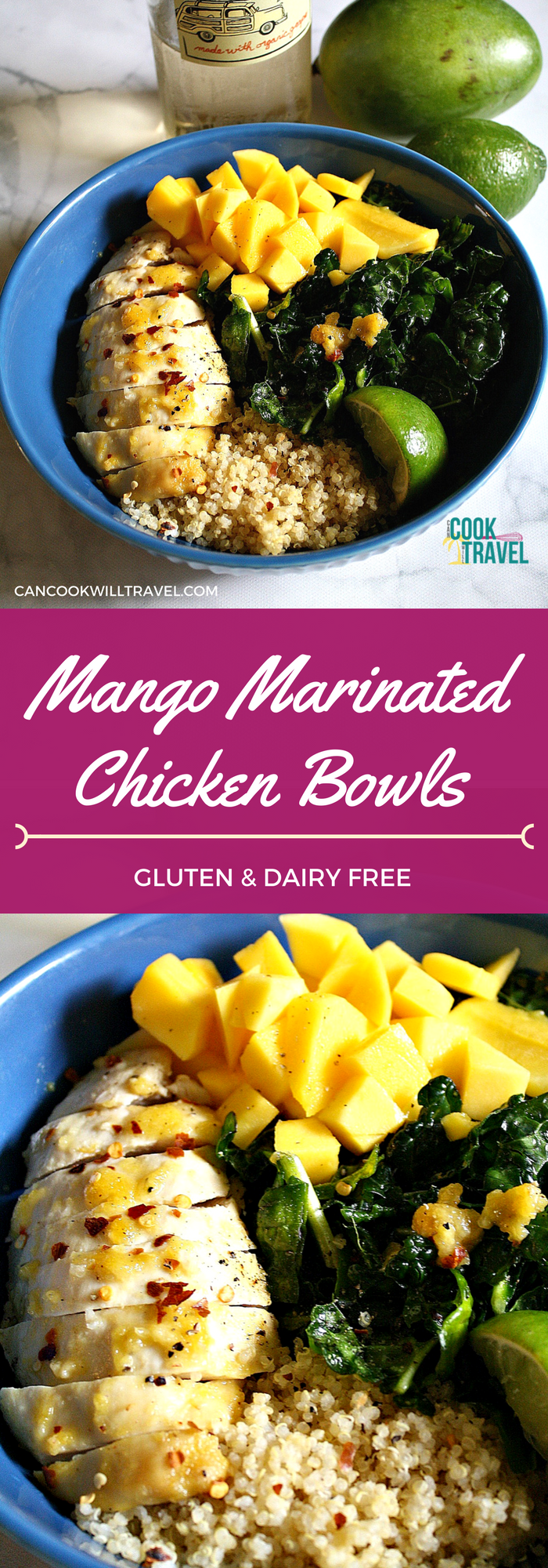 Mango Chicken Bowls_Collage1