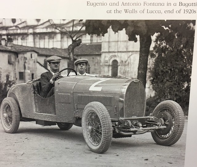 Eugenio Fontana (Bugatti) at Lucca