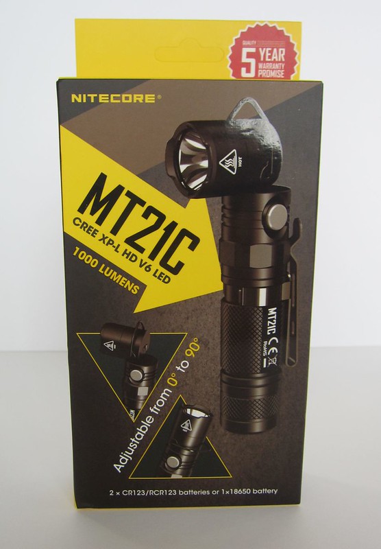 REVIEW: Nitecore MT21C Adjustable Head Flashlight