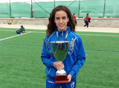 Lucía Chávez, campeona andaluza con la Selección Sevillana