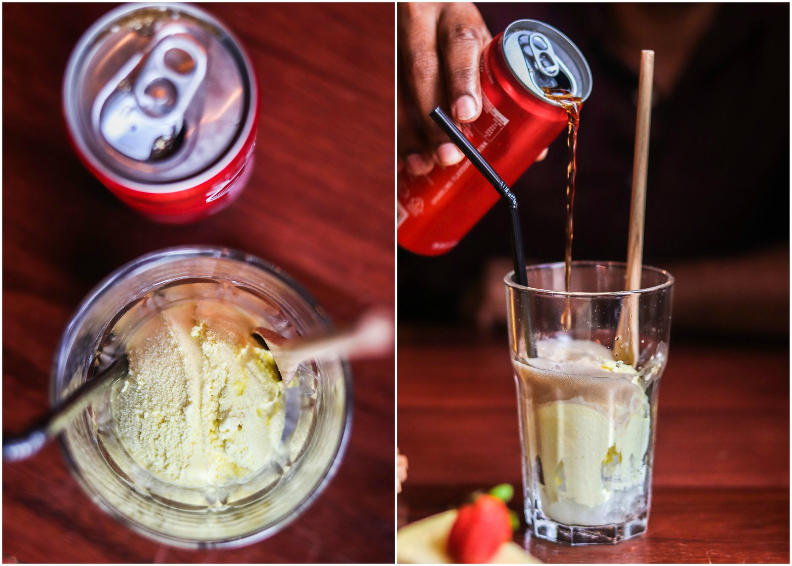 可乐和durian-collage