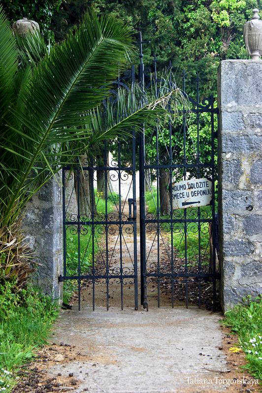 Вход на старое кладбище