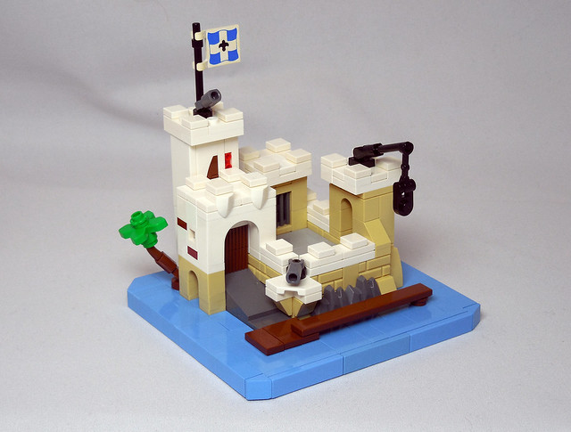 Micro LEGO 6276 Eldorado Fortress