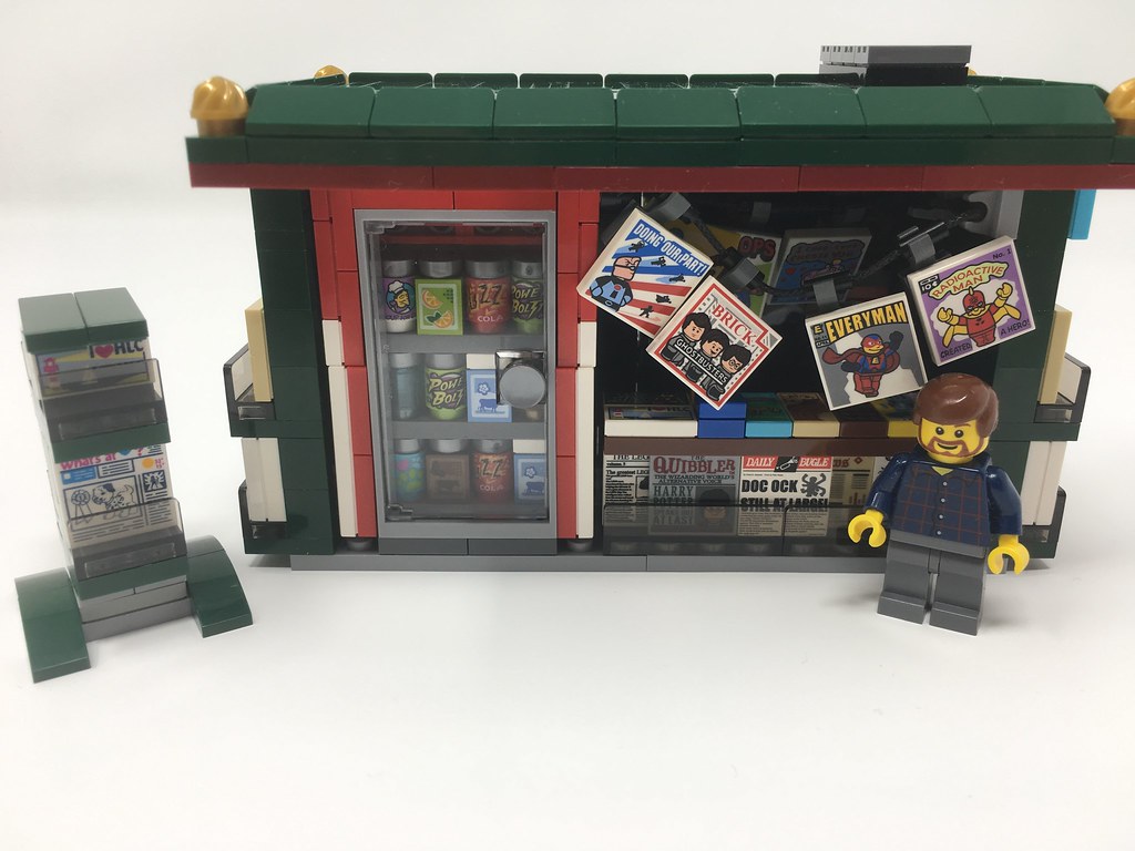 LEGO NYC News Stand Tutorial - LEGO Town Eurobricks Forums