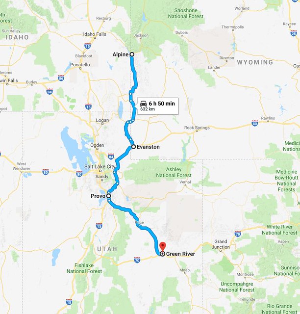 Camino hacia el sur: de Wyoming a Utah - Costa oeste de Estados Unidos: 25 días en ruta por el far west (5)