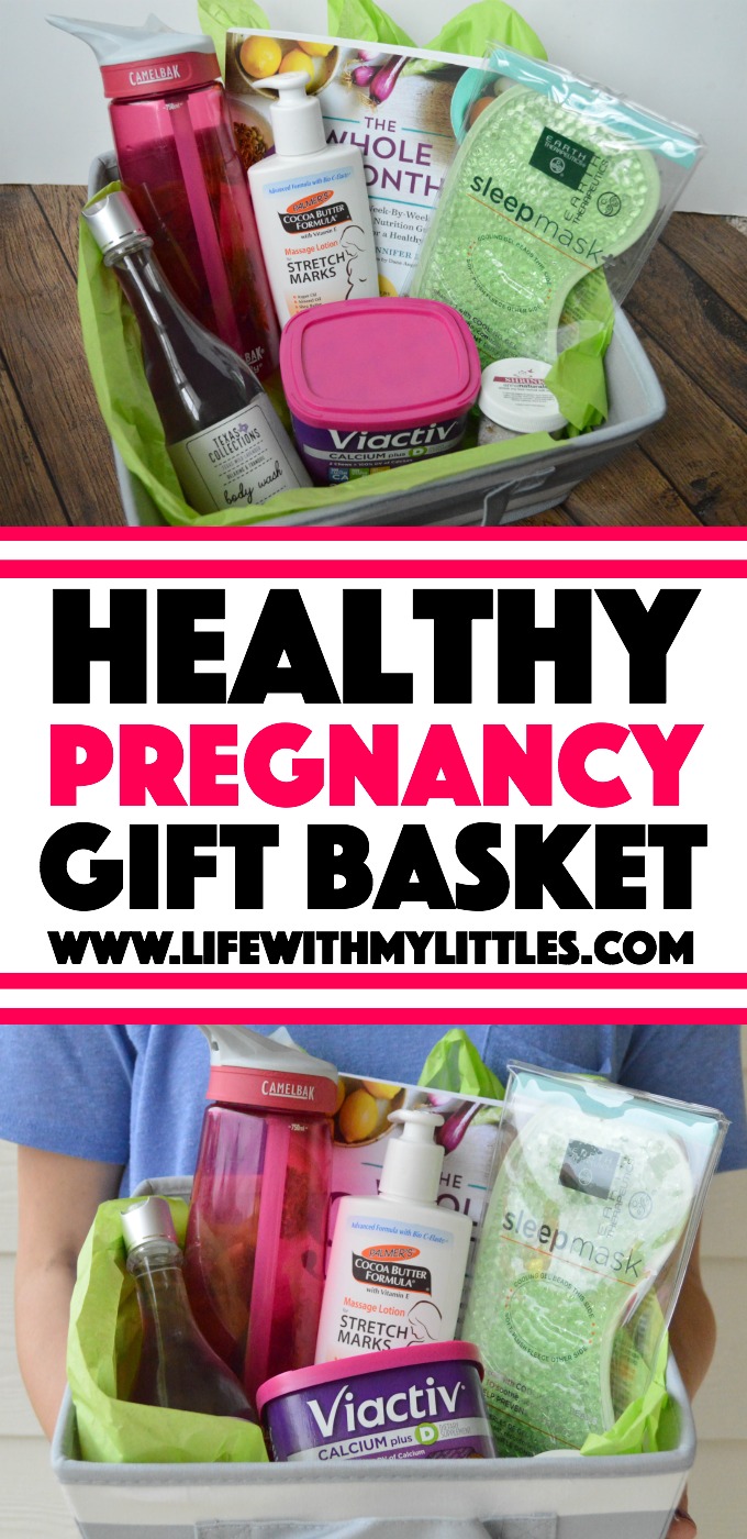 If you know someone who has just announced their pregnancy, this healthy pregnancy gift basket makes the perfect present! It's full of things that will help her have a healthy pregnancy!