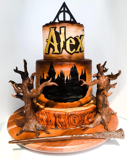 Harry Potter Themed Cake by Sneha's Cake Shop