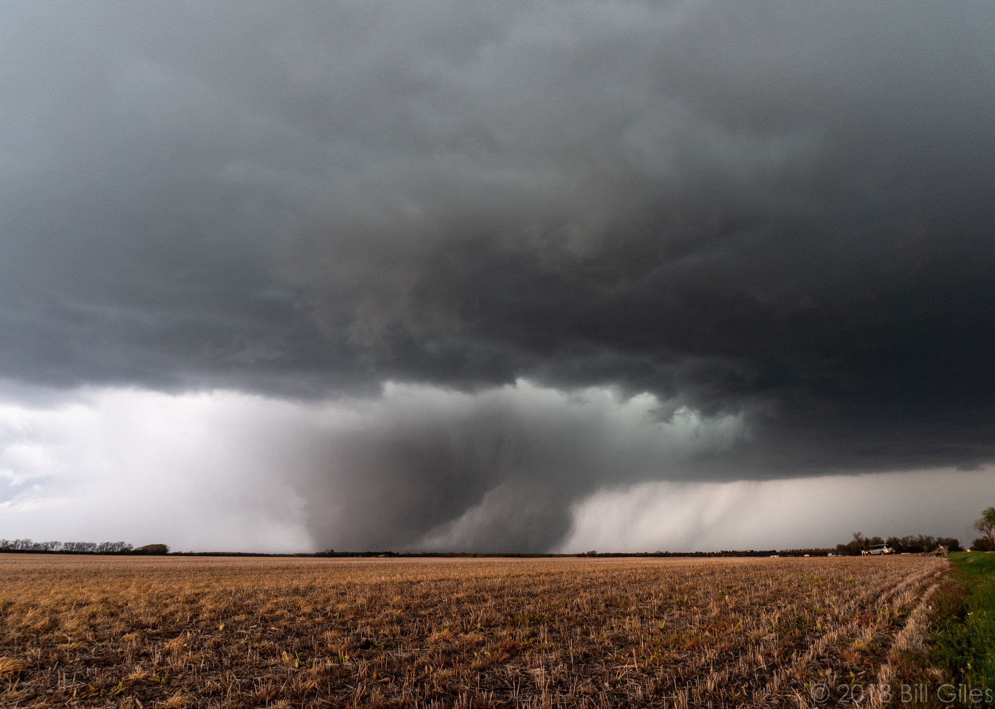 Wedge tornado near Tescott, Kansas
