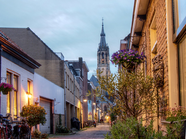 A street in Delft