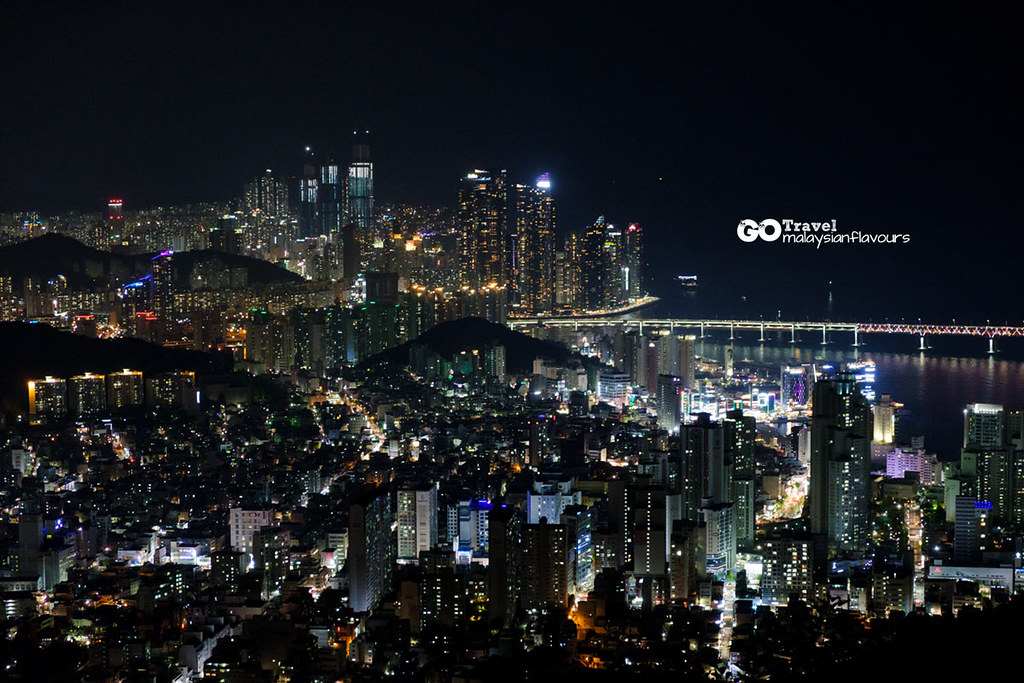 Hwangnyeongsan Mountain night view