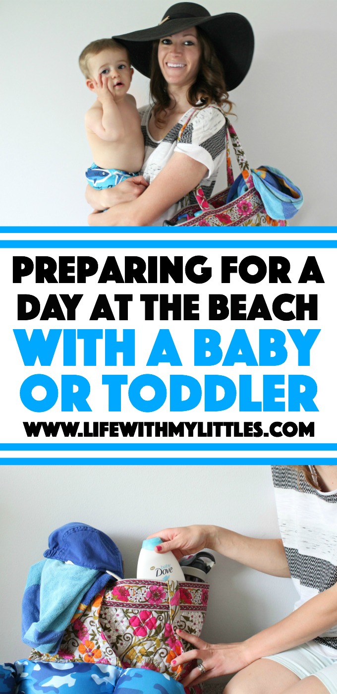 Preparing for a day at the beach with a baby or toddler means more than just packing the beach bag! Here are some helpful tips for what to bring and how to protect and nourish your baby's skin after you get home from the beach!
