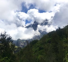 Mountain scene in Cilaos, Reunion