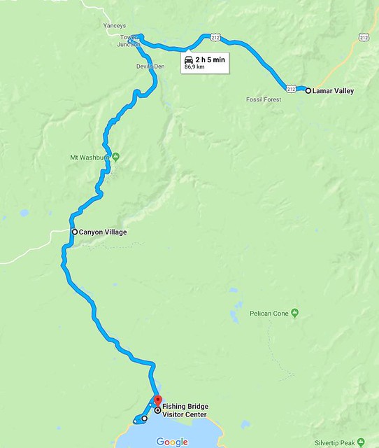Yellowstone salvaje: cañones, cataratas, praderas y supervivencia en el lago. - Costa oeste de Estados Unidos: 25 días en ruta por el far west (37)