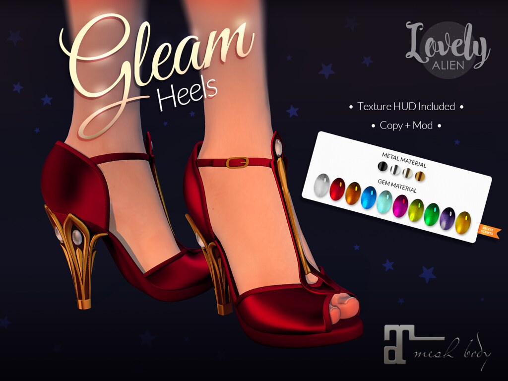 Gleam Heels For: TLC