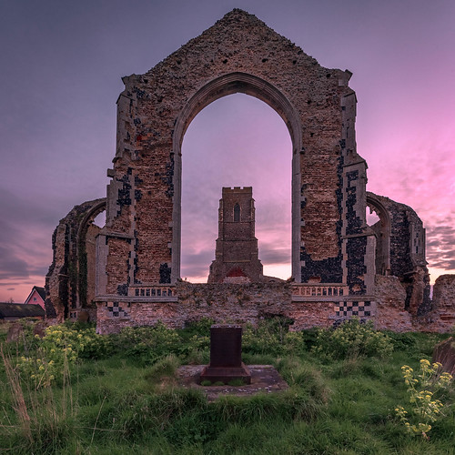 may2018 suffolk covehithe covehithechurch church sunset ruin standrewschurch grade1listed